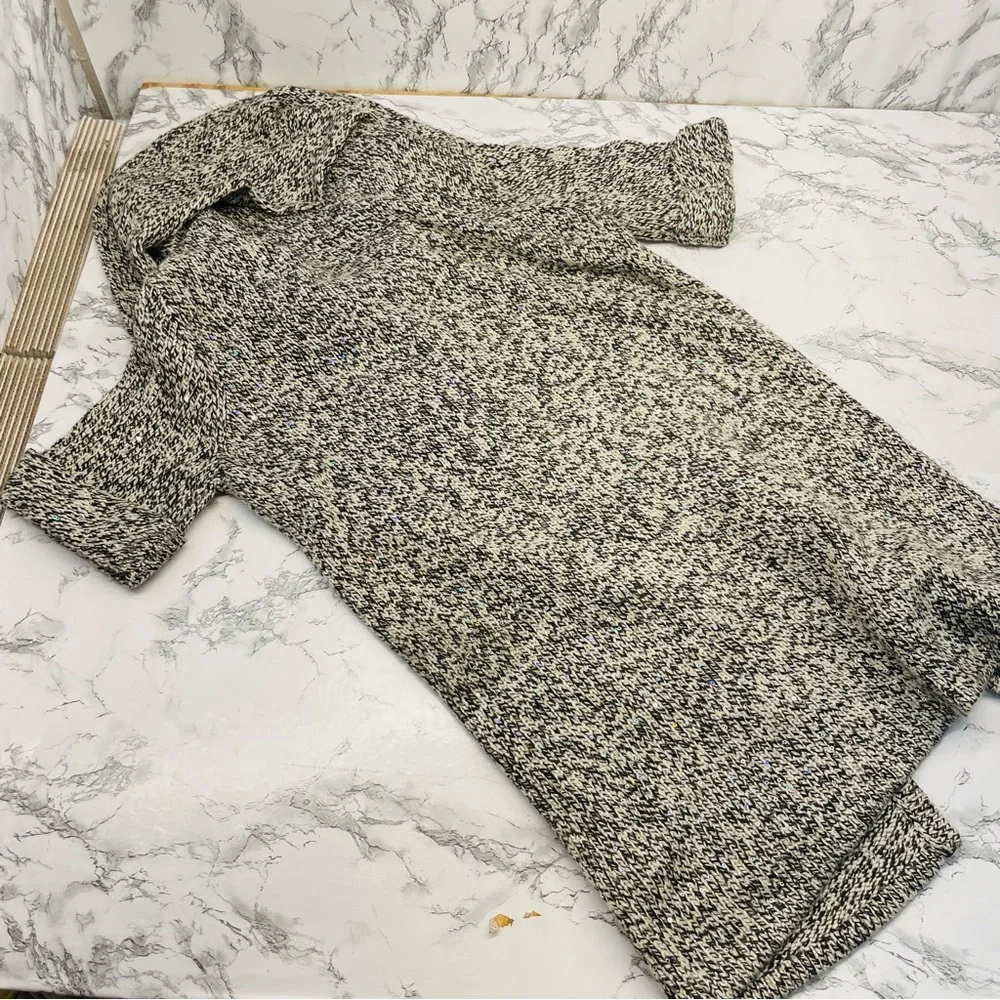 Vivienne Tam Gray Cozy Knit Cardigan Size Small